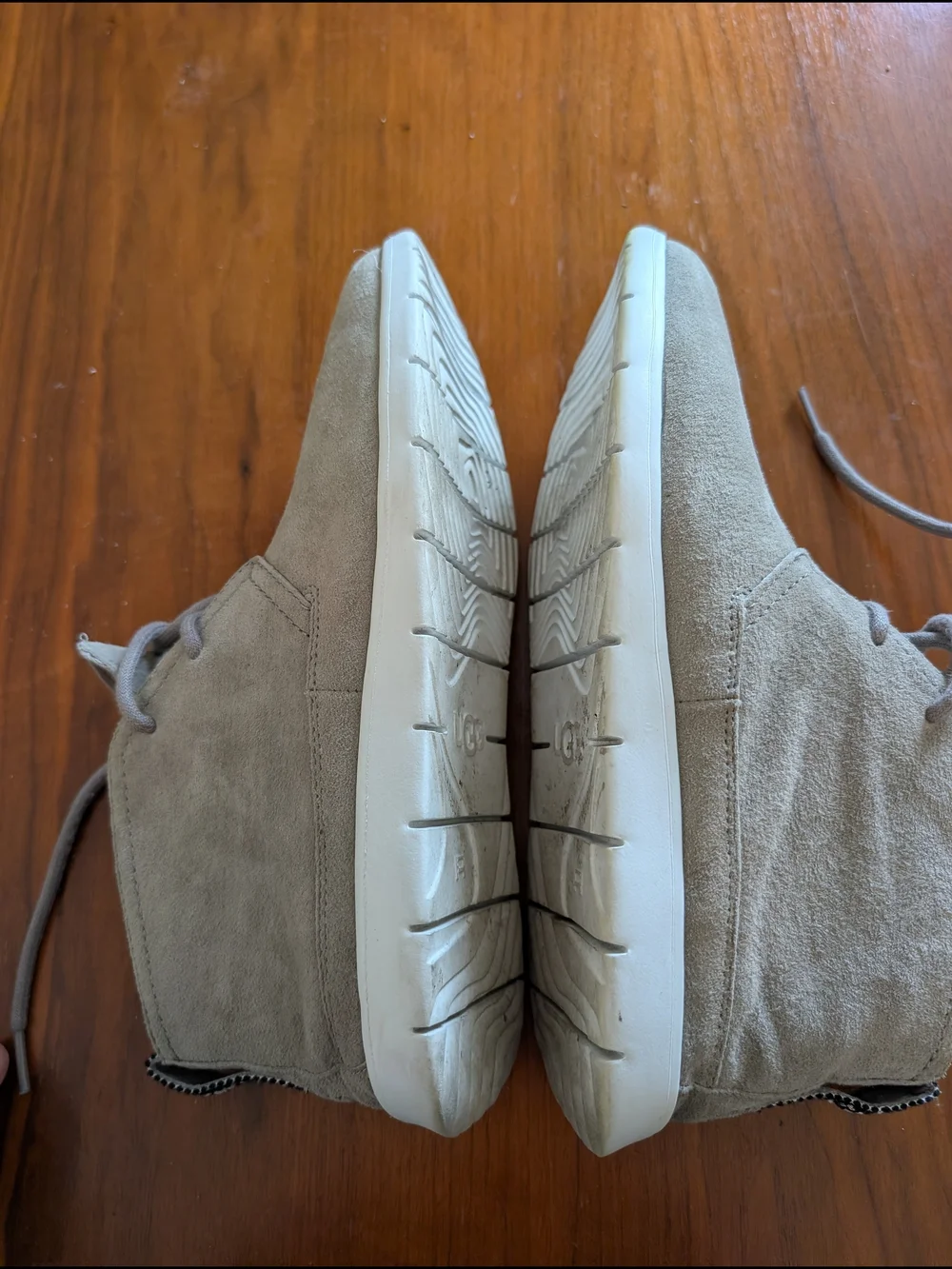UGG Men’s Gray Suede Chukka Boots Size 9 Treadlite